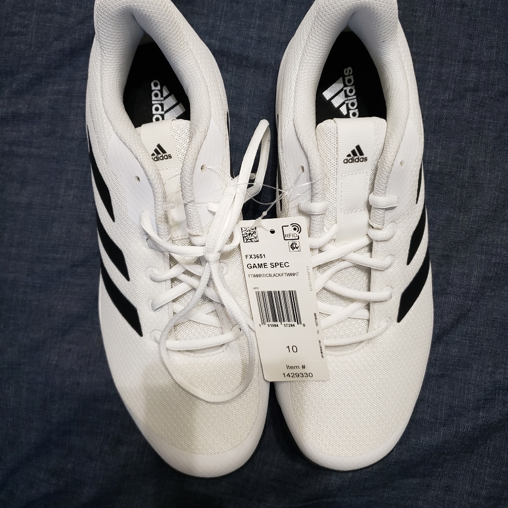 New mens Adidas shoes size 10